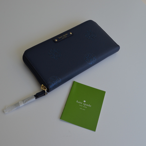 KATE SPADE Glitter Dots Neda Wallet - Picture 8 of 8